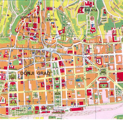 Zagreb Maps .